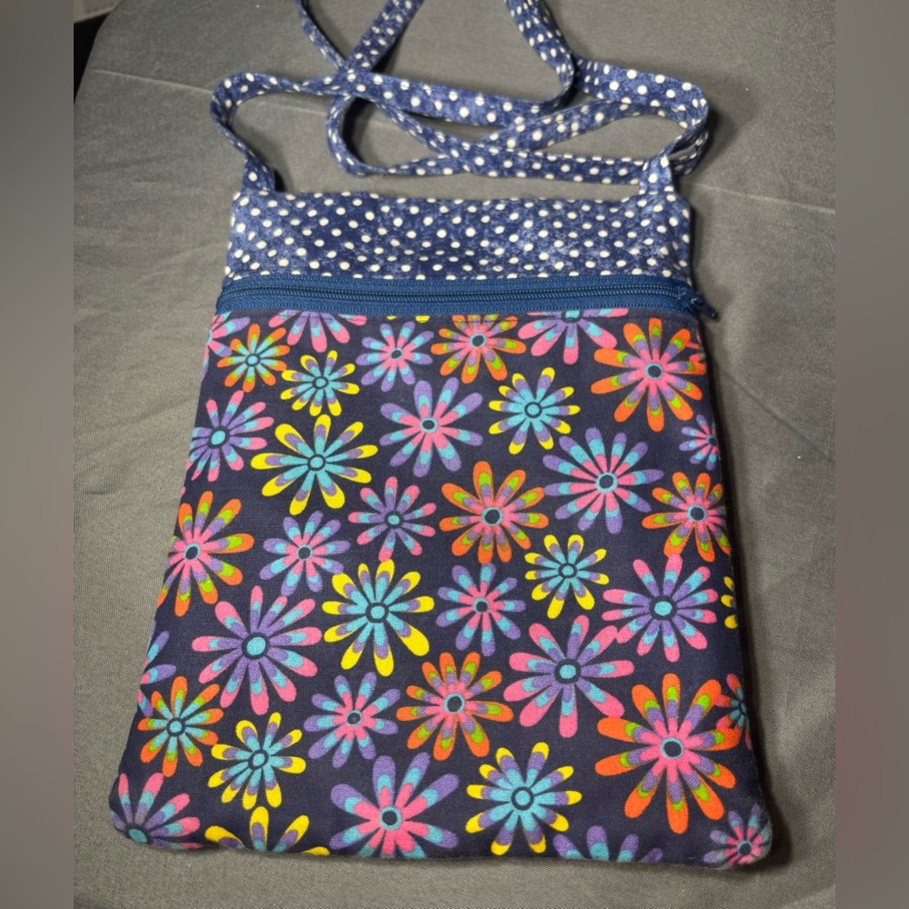 Colorful Floral Crossbody Bag EPC